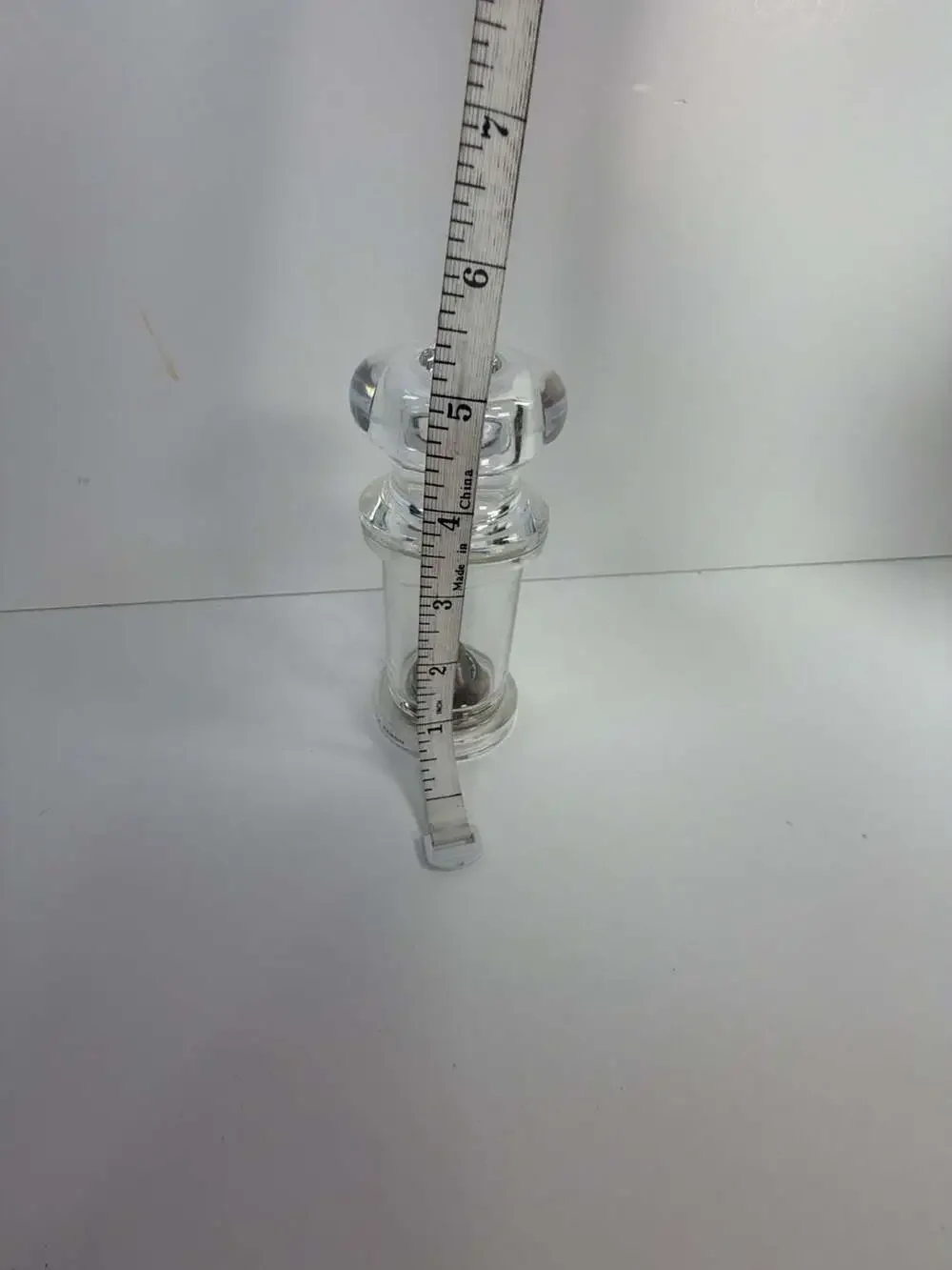 Cole & Mason England 5.5-inch Acrylic Pepper Grinder